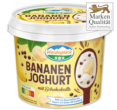 WEIDEGLÜCK Joghurt oder Pudding 1.99