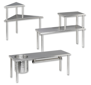 HEDURA Edelstahl-Küchenregal*