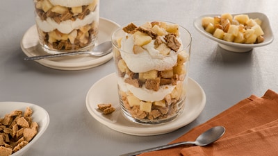 Bratapfel Tiramisu im Glas