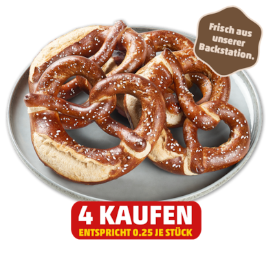 BÄCKERKRÖNUNG Schwäbische Laugenbrezel 1.00