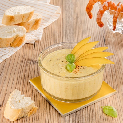 Dieses Bild zeigt die fertige Curry Mayo.