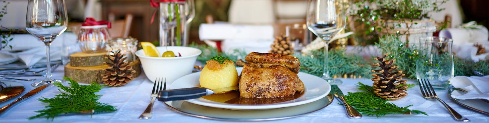 Ente mit Kartoffelknödel