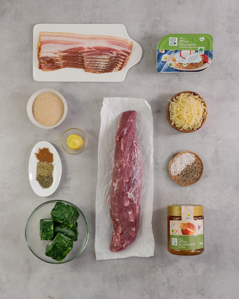 Dieses Bild zeigt die Zutaten für das Filet.