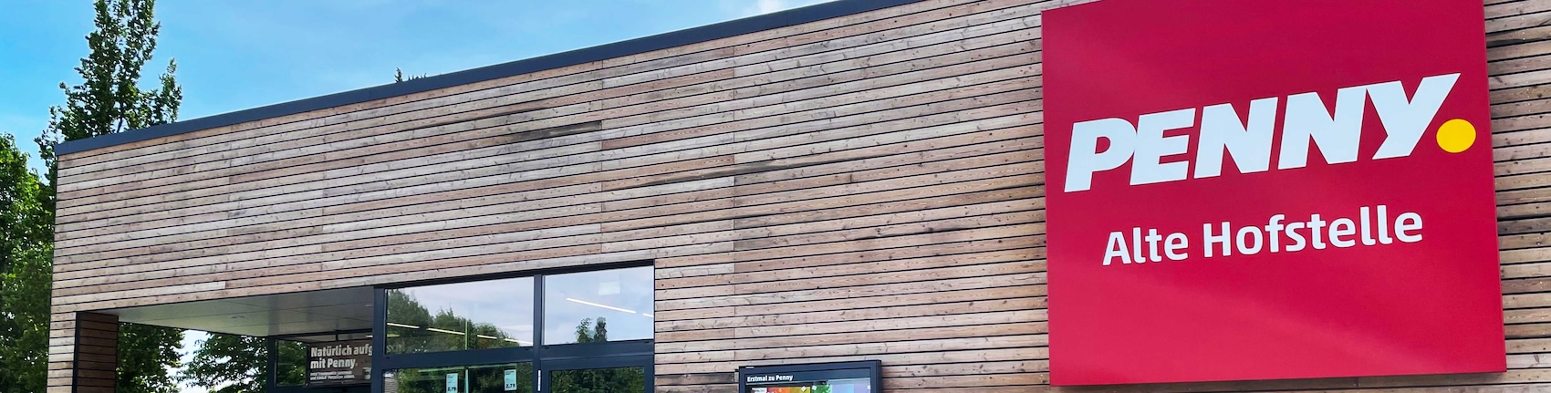 sie sehen den Eingang vom Penny Markt in Henstedt-Ulzburg Alte Hofstelle 1