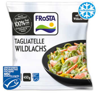 FROSTA Fertiggericht Tagliatelle Wildlachs