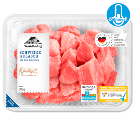 MÜHLENHOF Frisches Schweine-Gulasch