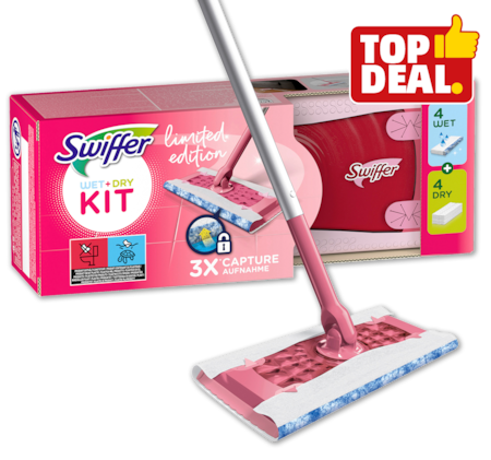 SWIFFER Bodenwischer-Starter-Set PINK LIMITED EDITION*