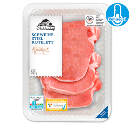MÜHLENHOF Frische Schweine-Stiel-Kotelett