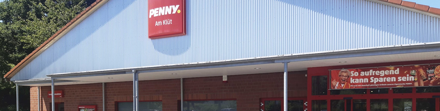 Sie sehen den Eingang vom Penny Markt in Hameln, Kerschensteiner Str. 1 