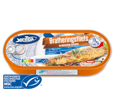 BERIDA Bratheringsfilets*