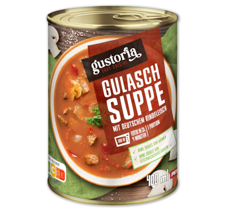 GUSTORIA Gulaschsuppe
