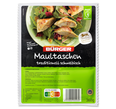 BÜRGER Maultaschen 1.69