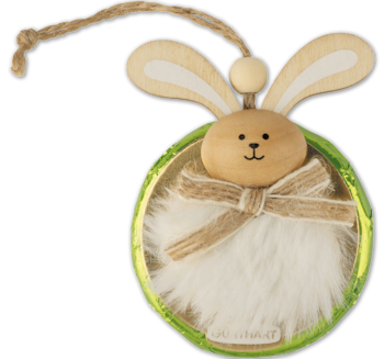 GÜNTHART Pralinentaler Holzhase*