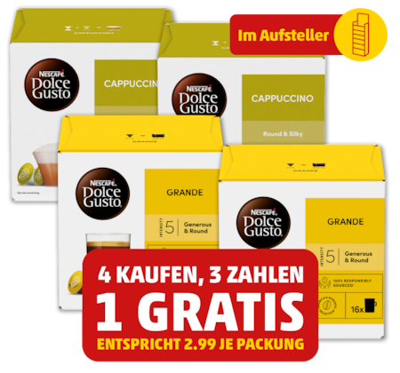 NESCAFÉ Dolce Gusto Kapseln