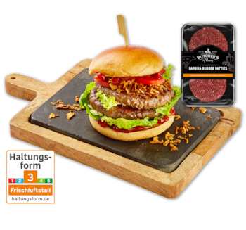 BUTCHER’S Frische Paprika Burger Patties*
