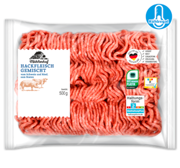 MÜHLENHOF Frisches Hackfleisch, gemischt 4.49