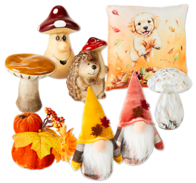 Herbstliche Dekoelemente*