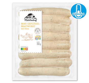 MÜHLENHOF Mini Geflügelbratwurst