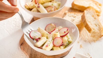 Klassischer Spargelsalat