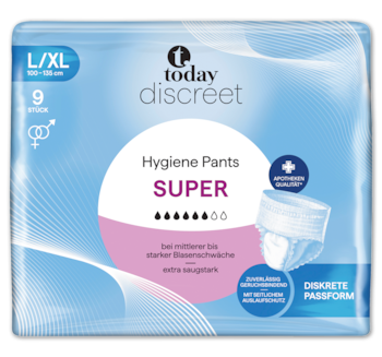 TODAY Discreet Hygiene Pants