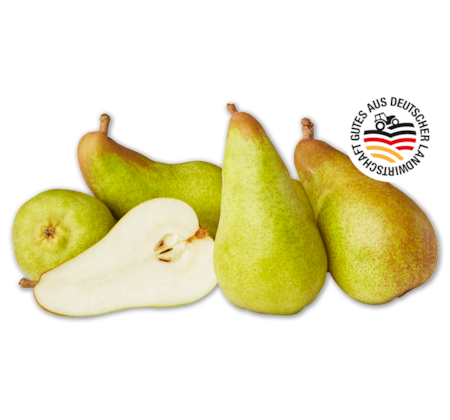 Deutsche grüne Birnen