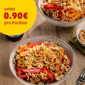 Asiatischer Nudelsalat