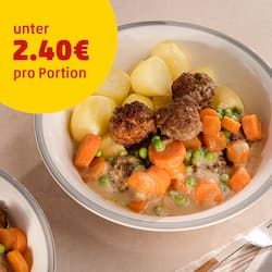 Dieses Bild zeigt wie angerichtet wird.