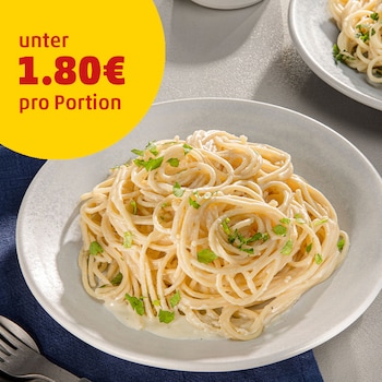 Knoblauch Pasta