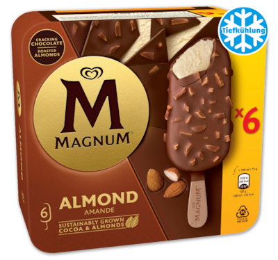 MAGNUM Stieleis Almond