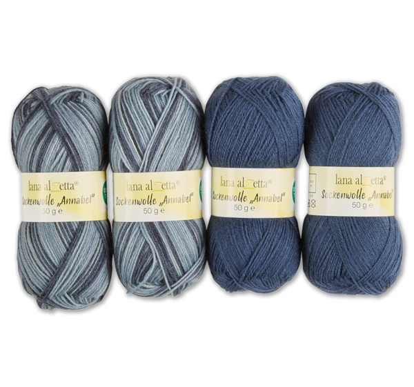 LANA ALZETTA Strumpf-und-Sockenwolle ANNABEL 5.99