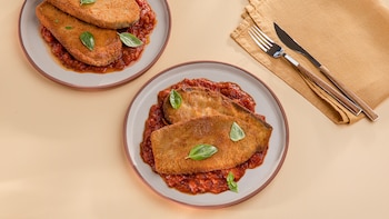 Auberginenschnitzel