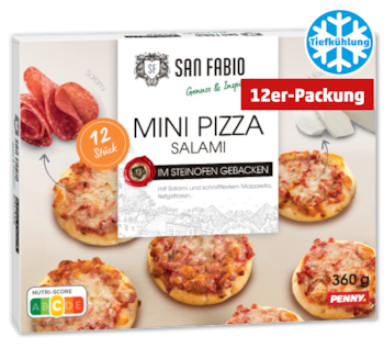 SAN FABIO Mini Pizza Salami *
