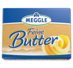 MEGGLE Streichzart ungesalzen oder Feine Butter 1.59