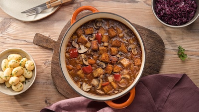 Veganes Gulasch 