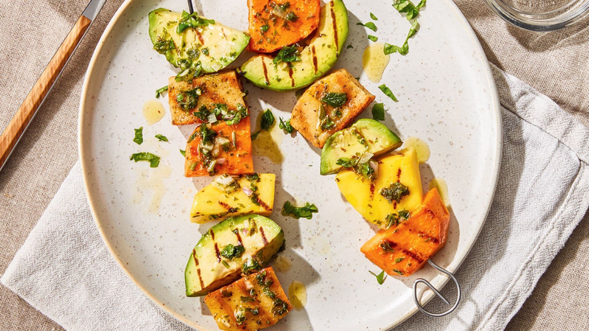 Süßkartoffelspieße