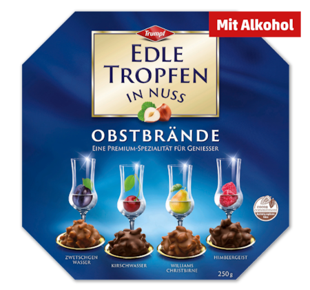 TRUMPF Edle Tropfen in Nuss*