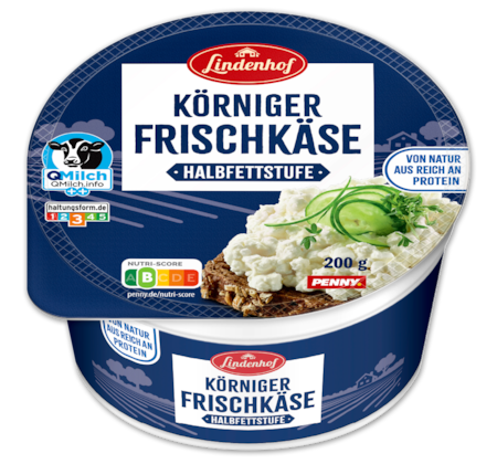 LINDENHOF Körniger Frischkäse 