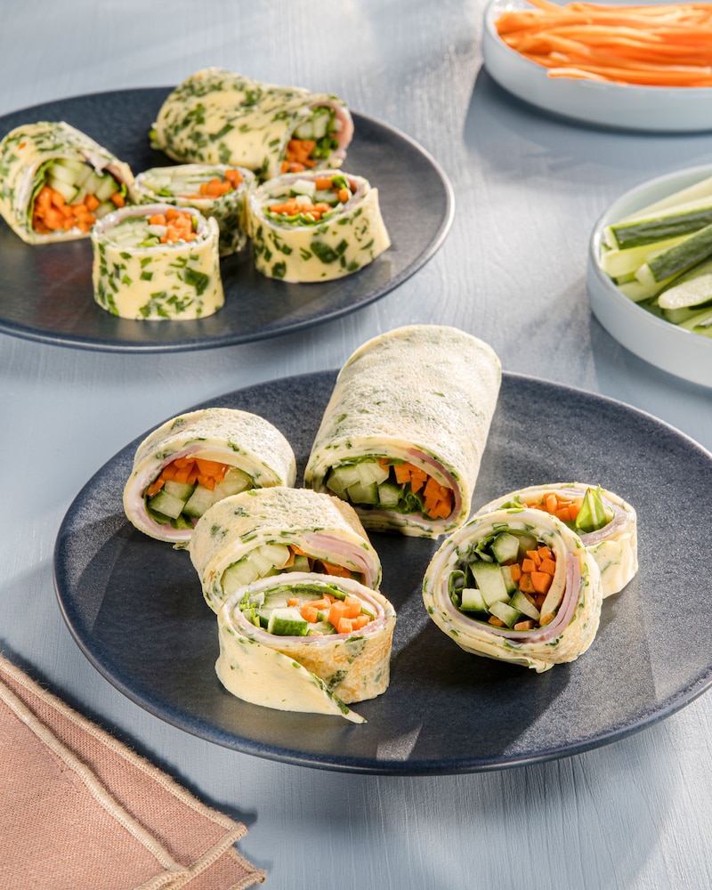 Dieses Bild zeigt den fertigen Pfannkuchen.