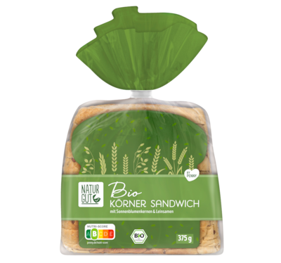 NATURGUT Bio Körnersandwich