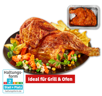 Frisches halbes Hähnchen*