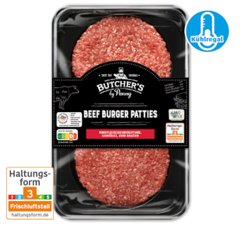 BUTCHER’S Frische Beef Burger Patties 2.99