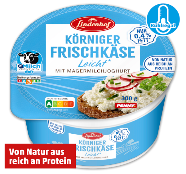 LINDENHOF Körniger Frischkäse  1.19