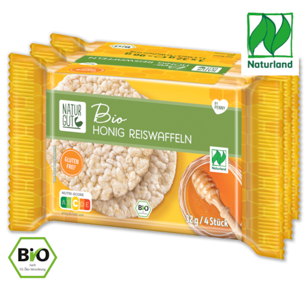 NATURGUT Bio Honig Reiswaffeln*