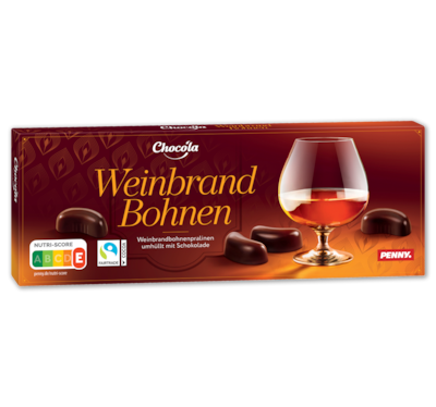 CHOCO’LA Weinbrandbohnen 1.79²