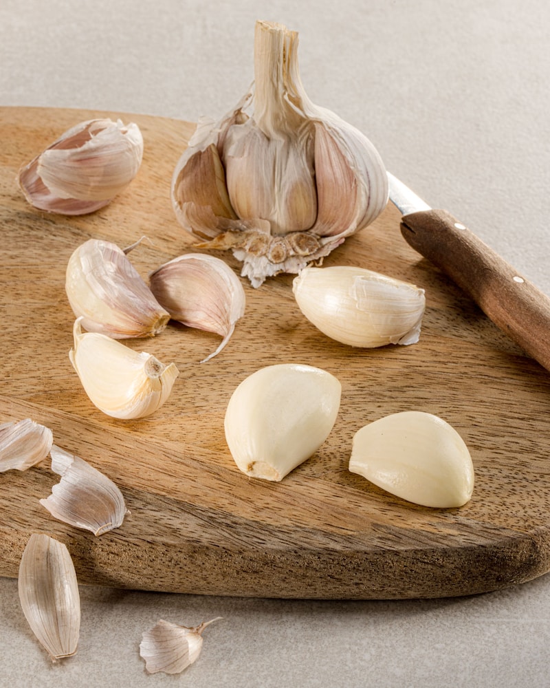 Dieses Bild zeigt den Knoblauch.