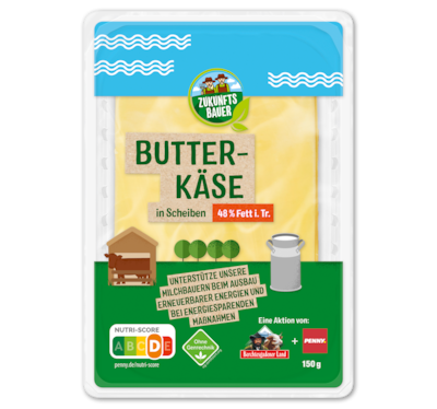PENNY ZUKUNFTSBAUER Butterkäse 1.59²