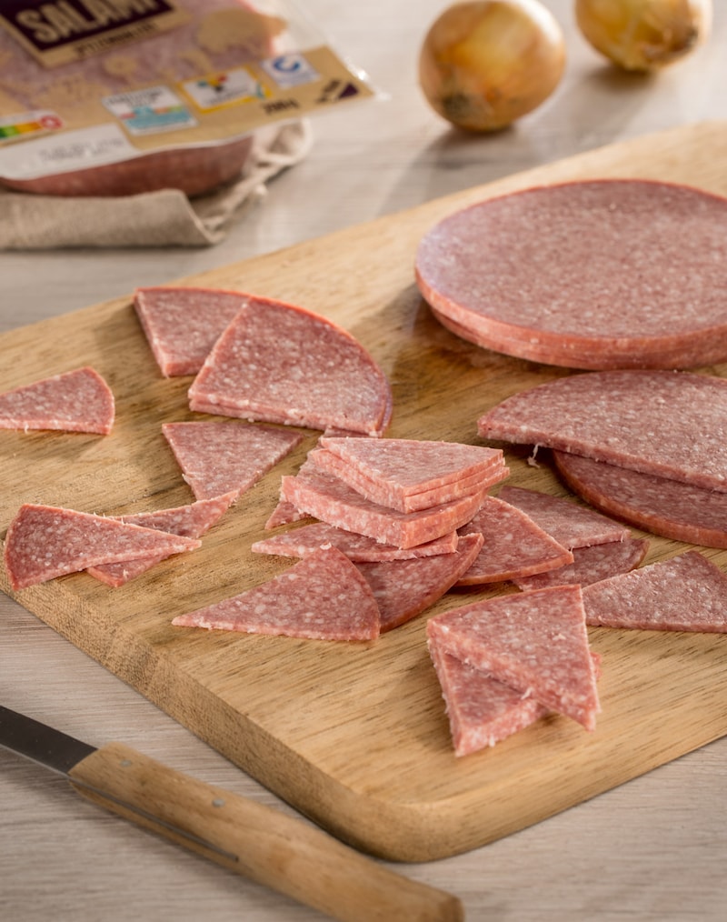 Dieses Bild zeigt Salami.