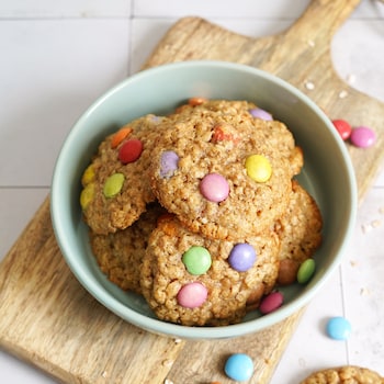 Dieses Bild zeigt die fertigen Cookies.