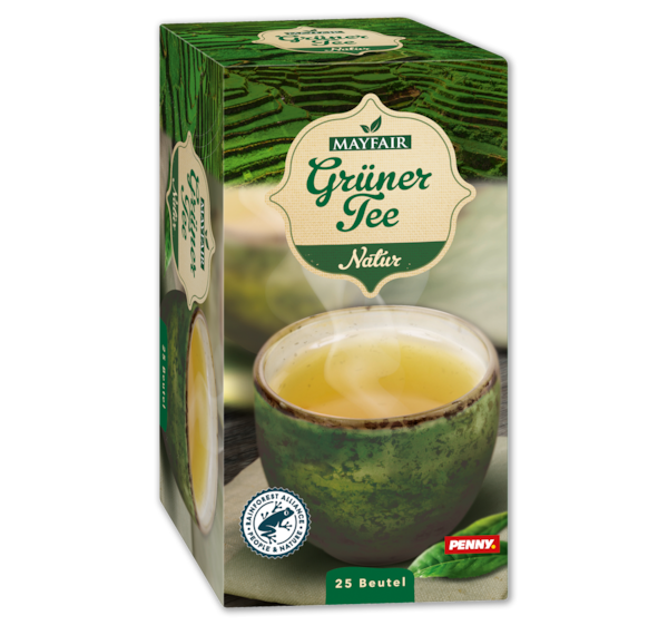 MAYFAIR Grüner Tee 0.77²