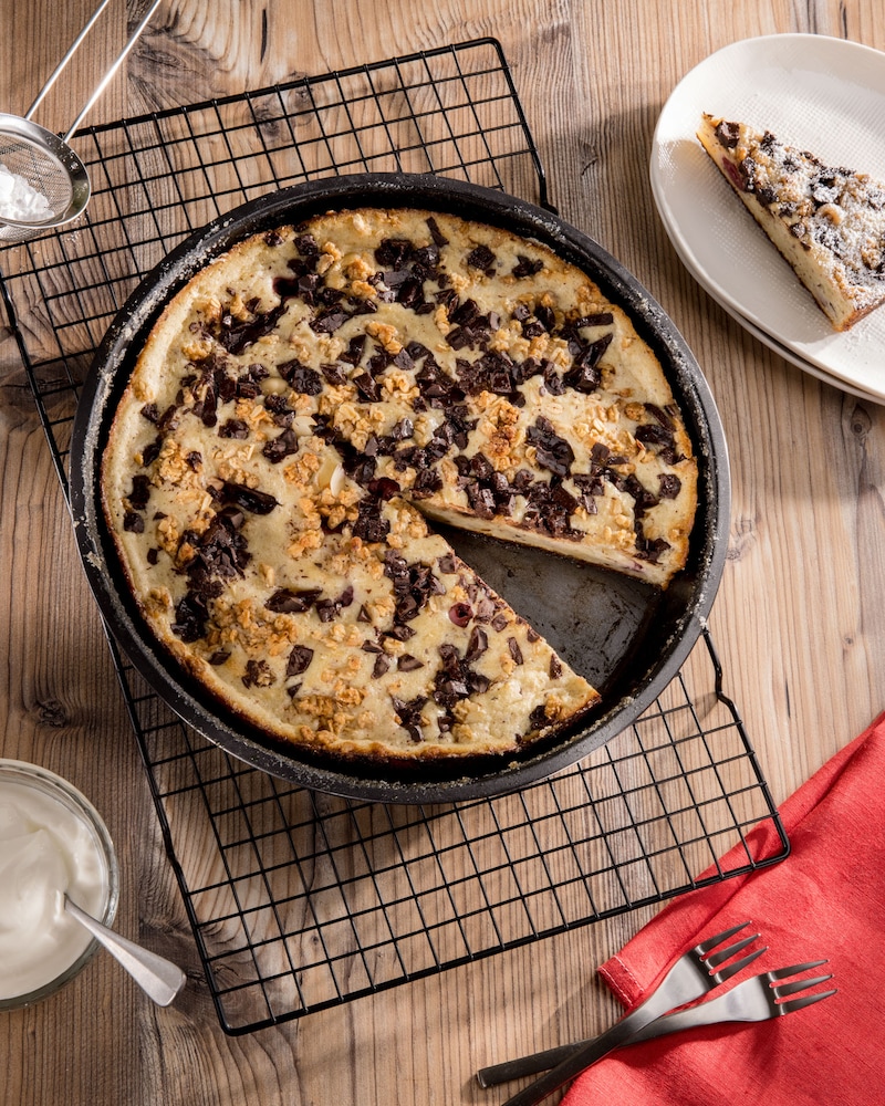 Dieses Bild zeigt den fertigen Kuchen.